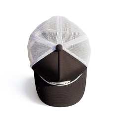 NuttyBuddy® Patch Trucker Rope Hat – Black / White
