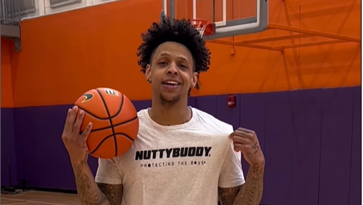 Basketball Player and Influencer Brevin Galloway Wears NuttyBuddy